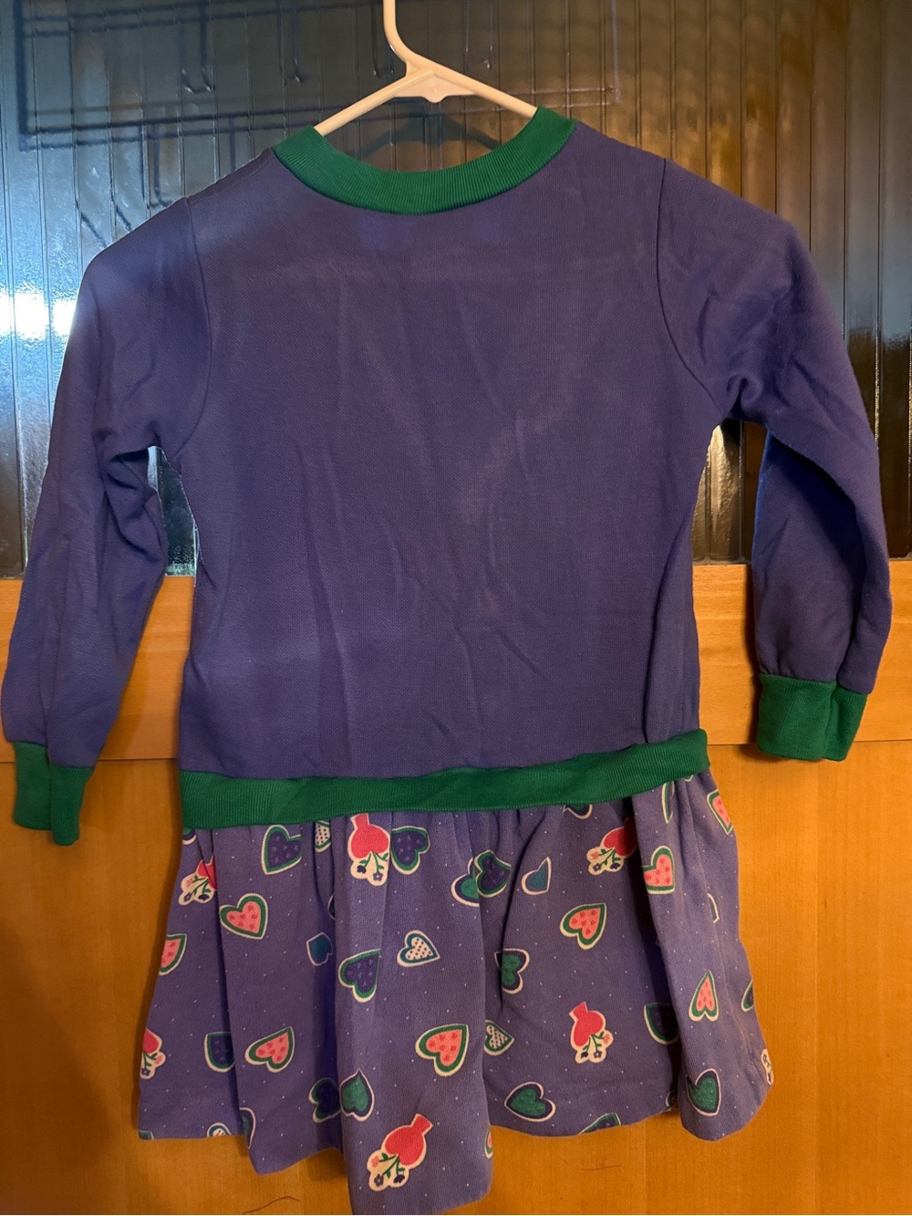 Vintage Rare Barney Jumper Button Dress Size 5 Kids One Piece - Picture 5 of 5